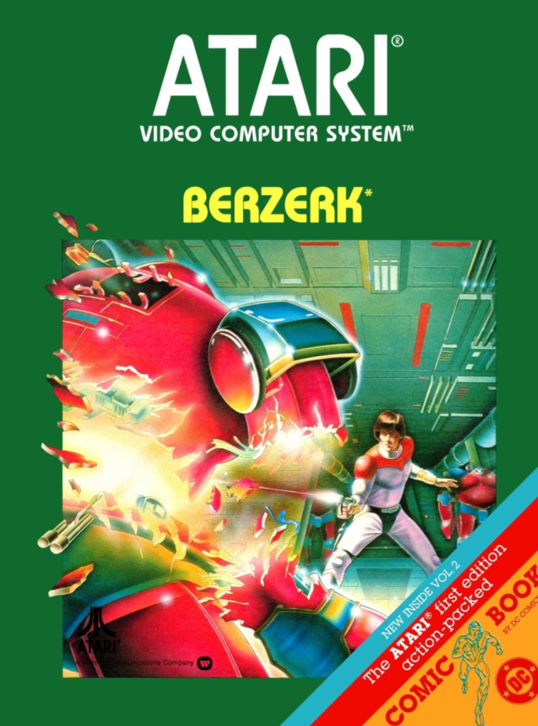 berzerk atari game - Atari Wwwxomunications Company W Atari Video Computer System Berzerk New Inside Vol. 2 The Atari first edition actionpacked Comic Book Dc By Dc Comic